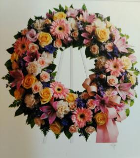 Memory And Honor Wreath/Gerb,Roses,Lilly