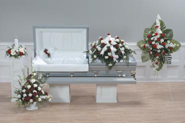 Casket Set/Carnation,Rose/CLICK FOR PRICE/ BUY SEPARATE