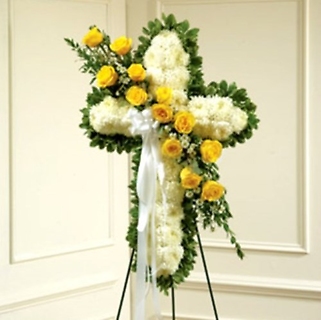 Standing Cross/Roses,Monte Casino,Football Mums