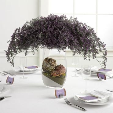 Crescent Arrangement Reception Centerpiece