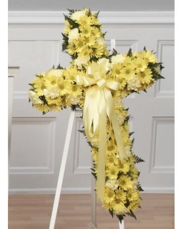 Yellow Daisy Cross