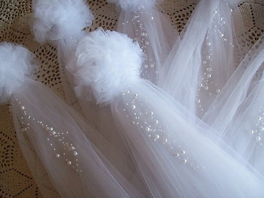 Pew Arrangements/Tulle