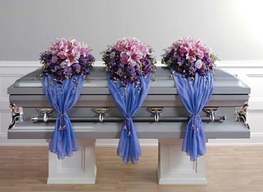 Casket Set/Stock,Lilly,Rose,Delph/ BUY SEPARATE/CLICK FOR PRICE