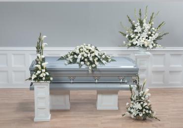Casket Set/Lilly,Rose,Glad,Carn/CLICK FOR PRICE/ BUY SEPARATE