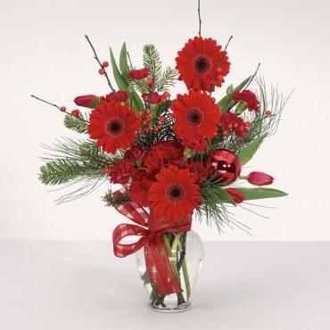 Color Me Christmas/Gerbs,Carnations