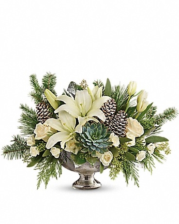 A Winter Wild Christmas/Succulent,Lilies,Roses