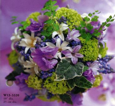 Lavender Garden/Muscari,Viburnum,Sweet Pea,Hyacinth
