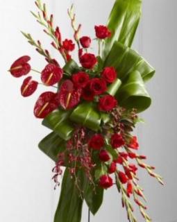 Exotic Taste/Roses,Glads,Antherium,Orchids