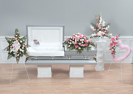 Casket Set/Gerb,Rose,Glad,Carn/BUY SEPARATE/ CLICK FOR PRICE