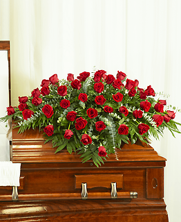 A Casket Spray/Roses