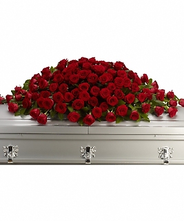 A Casket Spray/Roses
