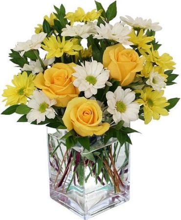 Bright Bouqet/Roses,Daisies