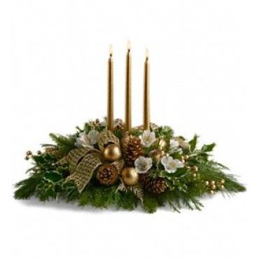Royal Christmas/Alstromeria,Pine Cones,Ornaments