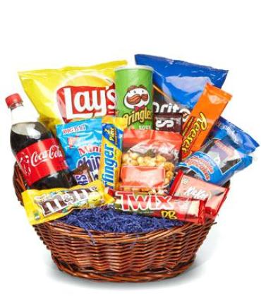 One Junk Food Basket/CLICK FOR INFORMATION